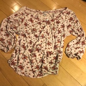 Lucky brand floral shirt!